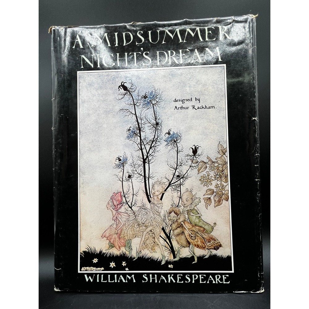 Midsummer Nights Dream William Shakespeare Arthur Rackham Illustrated Hardcover